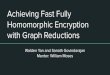Homomorphic Encryption with Graph Reductions Achieving ...math.mit.edu/research/highschool/primes/materials/... · Given a graph with two input nodes and some desired outputs, ﬁnd