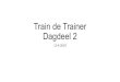 Train de Trainer Dagdeel 2 - projectenportfolio.nl...• Studie TU Delft (Conny Bakker, Marcel Den Hollander,e.a.) • Geeft invulling aan circulair ontwerpen • Startpunt: ‘ longer
