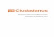 Programa Marco 2015 - Ciudadanos (Cscastellon.ciudadanos-cs.org/wp-content/uploads/... · Ciudadanos (C’s) Programa Elecciones Municipales Castellón 2015 4 I. Nuestro Modelo: Administraciones