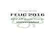Programa FEUC 2016 - elpuclitico.cl€¦ · Como FEUC organizaremos debates en los distintos campus de nuestra universidad, llevando a los candidatos de dichas comunas (Macul, Providencia,