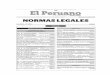 Publicacion Oficial - Diario Oficial El Peruano€¦ · Aprueban las “Reglas para la atención de denuncias ambientales presentadas ante el Organismo de Evaluación y Fiscalización