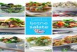 Ledo ljetne salate · Salata od mahuna i paprike Sastojci: za 4 osobe • 450 g Ledo mahune zelene • 3 crvene rog paprike • 1 glavica zelene salate • 10 crnih maslina • 3