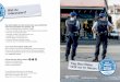 FOLGE UNS AUF SOCIAL MEDIA - Zürich · jetzt zum info-abend anmelden! Wenn du dich für den Beruf als Stadtpolizistin/-polizist interessierst, findest du die Anmeldung zu einem der