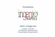 Presentazione Presentazione NAPOLI, 14 Maggio 2018 Aula Magna “L.Massimilla” Scuola Politecnica e delle Scienze di Base Università degli Studi di Napoli Federico II