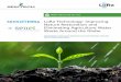 LoRa Technology: Improving Nature Restoration and Eliminating Agriculture … · 2018-10-01 · Nature Restoration and Eliminating Agriculture Water Waste Around the Globe SENSOTERRA’S