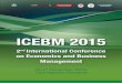 ICEBM 2015 - Babeș-Bolyai University · 2015-11-19 · Vezetéstudomány/Budapest Management Review, Dynamic Relationships Management Journal, Advances in Developing Human Resources,