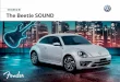 The Beetle SOUND - sp.volkswagen.co.jp€¦ · 近接排気騒音：81dB／定常走行騒音：68dB／加速走行騒音：70dB ... ※走行中に使用できるのは一部のアプリ