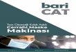 bariCAT – Maske Makinaları€¦ · Ultrasonik Kaynak Cerrahi Elastik Yüz Maskesi Opsiyonel AKI MC 7200 Serisi 7200 adet / saat OPI : AC 380V veya op2 : AC 220V, 50 Hz 6300mm x