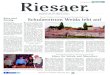 Riesaer. · AMTSBLATT DER GROSSEN KREISSTADT RIESA Riesaer. Ausgabe Nr. 27/2013 vom 12. Juli 2013 SEITE 2 Von der Sitzung des Stadtrates berichtet Ermächtigung