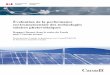 Évaluation de la performance environnementale des ... · Évaluation de la performance environnementale des technologies solaires photovoltaïques . Avant-propos . Le rapport Évaluation
