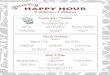 HAPPY HOUR 2020-05-29آ  HAPPY HOUR 3:00pm~7:00pm Trader Vicâ€™s Cocktails آ¥1,000 The Original Mai Tai