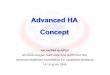 Advanced HA Concept...Advanced HA Concept นพ. อน ว ฒน ศ ภช ต ก ล สถาบ นร บรองค ณภาพสถานพยาบาล (องค