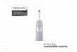 Sonicare toothbrush for teens · additional time brushing the chewing surfaces of your teeth and areas where staining occurs. (Fig. 9) Your Philips Sonicare toothbrush is safe to