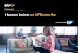Il tuo nuovo business con SAP Business Onetasman.es/clientes/sap/b1/solutionsbriefs2018/SBO...SAP Business One è una soluzione unica e integrata che ti fornisce una chiara visibilità