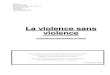 La violence sans violence - La violence sans violence llee hhaarrccأ¨أ¨lleemmeenntt ppssyycchhoollooggiiqquuee