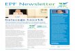 EPF Newsletter - Home - European Pharmacists Forum...Temmuz 2015’ten bu yana OTC ürünleri online olarak satmasına izin veriliyor olsa da eczanelerden yalnızca %2,7’si bu seçeneği