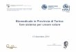 Biomedicale in Provincia di Torino: fare sistema per ... · aziende iscritte a CNA; • l’intervista in alternativa al questionario come strumento per un “contatto diretto”