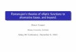 Ramanujan’s theories of elliptic functions to alternative ...stant001/ASKEYABS/Shaun_Cooper.pdf · Ramanujan’s “alternative theories” of elliptic functions K. Venkatachaliengar
