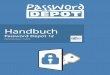 Handbuch - Password Depot...erzeugen, mithilfe eines Editors für Ausfüllsequenzen. • Die Top-Leiste-Funktion vereinfacht das Surfen im Internet. Sie minimiert das Programm zu einer