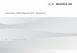 Access Management System...Access Management System 3 Spis treści | pl Bosch Security Systems Instrukcja instalacji 2019-08 | V 2.0 | IHB Spis treści1Informacje o tym dokumencie