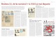 Revista 22, de la numărul 1 la 1500 și mai departe · Revista 22, de la numărul 1 la 1500 și mai departe Poate că niciodată în istoria jurnalisticii române nu a existat o