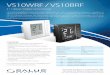 VS10WRF / VS10BRF - SALUS Controls | Home · 4 i 1 digital /trådløs rumtermostat VS10 kan anvendes til gulvvarme eller radiatorstyring. 230V rumtermostat monteret i vægdåse, til