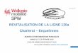 REVITALISATION DE LA LIGNE 130a Charleroi – Erquelinnesmobilite.wallonie.be/files/eDocsMobilite/politiques de mobilité... · 4. CONTEXTE DE LA LIGNE 130A 20 Inaugurée le 6/11/1852