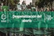 Despenalización del 02 de octubre de aborto 2019 · Despenalización del aborto en Oaxaca El día de ayer, en el Congreso de Oaxaca se aprobó la modificación al Código Penal del