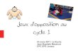 Jeux d'opposition au cycle 1 - Académie de Poitiersweb17.ac-poitiers.fr/Jonzac/IMG/pdf/jeux_d_opposition_2017.pdf · Les crocodiles sont à 4 pattes et les gazelles debout. Les crocodiles