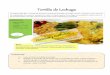 Tortilla de Lechuga - dietistasynutricion.com · Tortilla de Lechuga INGREDIENTES: - 100g Lechuga - 1 Huevo - 1 ud Ajo o 2-3 ajos tiernos - 1 Cucharada aceite Lavar y cortar en juliana