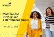 Masterclass Strategisch Talentmanagement - AMWEKO€¦ · 13 november 2019 Drs. Arnoud J. Eekhof MHRM MMO CEIM Masterclass Strategisch Talentmanagement