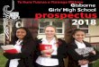 Te Kura Tuarua o Tūranga Wāhine Girls’ H S prospectus 2018€¦ · 06. Mission Statement 08. Opportunity and success 09. Staff 11. Why choose a girls’ school? 13. Qualifications