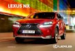 LEXUS NX“El NX se desarrolló como un SUV premium proporcionando un alto ren-dimiento, con un paquete de diseño interior y exterior seductor creando un mayor sentimiento de deseo