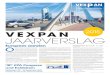 VEXPAN JAARVERSLAG · algemeen bestuur van Vexpan is verantwoordelijk voor de besturing en de ontwikkeling van Vexpan. De bedrijfs- ... 25 flitspresentaties waarin kort en bondig