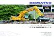 Excavadora hidráulica PC228USLC-10 · 2017. 3. 14. · en materia de seguridad en el lugar de trabajo, además de resultar perfecta para trabajos en carreteras, puentes, áreas urbanas
