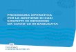 PROCEDURA OPERATIVA PER LA GESTIONE DI CASI SOSPETTI DI ... · Procedura operativa per la gestione di casi sospetti di infezione da Covid-19 in Basilicata . Dipartimento Politiche