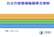台北市智慧運輸願景及策略 - ITS Taiwan · 3g/4g/wifi/lora/…. 高速網路技術： ipv6/http/soap/… 資訊安全技術. sdn . 控制軟體技術. 設備管理. 大資料分析