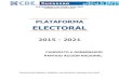 ELECTORAL Proceso/Partidos_politicos/Partidos_politicos/… · Acción Nacional presenta la Plataforma Electoral 2015-2021, y la ponemos a la consideración de los ciudadanos guerrerenses