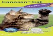 Canosan™ Cat - Gærum Dyreklinik · musling er det her særligt udvalgte eksemplarer af “perna canaliculus”, der forarbejdes til Gonex™ med aktivt GLME i en kontrolleret og