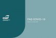 FAQ COVID-19 - Commission de Surveillance du Secteur Financier · 2020. 7. 30. · sous-traitance en mode « cloud ... dans le respect des règles sanitaires permettant d’endiguer