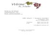 Weine & Mehr MK Wein + Gastro GmbH · Onedis Selezione DOC Prosecco Millesimato 18.00 Spumanti Gemin, Valdobbiadene (Veneto) Gemin Prosecco di Valdobbiadene “Brut” 0.75 lt 19.50