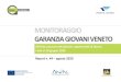 Report Garanzia Giovani Veneto...Commento ai dati Al 30 giugno 2020 le adesioni a Garanzia Giovani Veneto hanno raggiunto complessivamente quota 157.189, di cui circa 2.750 presentate