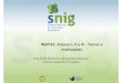 SNIG | SNIG · não ter competências formais no domínio dos limites administrativos, a sua cartografia, publicada como sendo oficial, inclui essa informação. O INE e o INAG consideram-se
