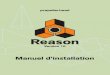 Reason 10.3 Manuel d'installation...Reason 10 contient également un module instrumental de piano acoustique d'une qualité excellente appelé Radical Piano, ainsi que son module d'effet