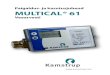Paigaldus- ja kasutusjuhend MULTICAL® 61 · Tüüp 67-0B: RTC + impulssväljund CV + prog-rammeeritav andmeloger Selle kaanemooduli reaalaja kella ja impulssväljun-dite funktsionaalsus