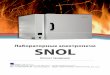 ˆ˝˙ˇ˘ ˆ˙˝ SNOLdonaulab.ru/wp-content/uploads/Laboratornye_elektropechi_Snol.pdf · Лабораторные электропечи SNOL® ˜˚˛˝˙˚ˆ˝˙ˇ˘ ˆ˙˝ SNOL