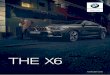 THE X6...Silnik Układ / cylindry Pojemność Moc Zużycie paliwa wg normy WLTP Emisja CO 2 Cena netto (bez VAT) Cena brutto cm3 kW (KM) l/100 km g/km w PLN w PLN X6 xDrive40i automatyczna