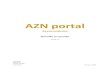 AZN portal · 2018. 2. 2. · 5/15 PRIJAVA V AZN PORTAL Za prijavo v AZN portal je potrebno klikniti na gumb Prijava, ki se nahaja desno zgoraj.V okno za prijavo je potrebno vnesti