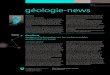 Info septembre 2017 géologie-news - Swisstopo · Stratigraphie KiRoSt Mesures forages Interprétations des couches Diagraphies: Données et mesures Pénétromètres : Données et
