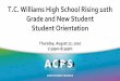 T.C. Williams High School Rising 10th Grade and New Student … · 2020. 9. 2. · – Chromebook/Tablet Help Request Form – NEW Family Helpdesk Site • The student helpdesk for